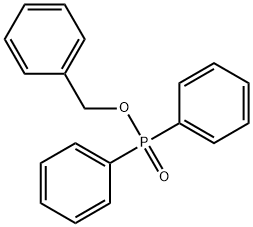 Diphenylphosphinic acid benzyl ester 结构式