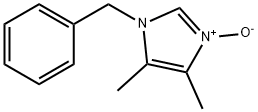 1-BENZYL-4,5-DIMETHYLIMIDAZOLE-3-OXIDE 结构式