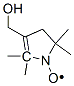 3-羟基甲基-2,2,5,5-四甲基吡咯啉-N-氧自由基 结构式