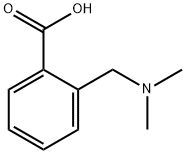 2-[(二甲氨基)甲基]苯甲酸 结构式