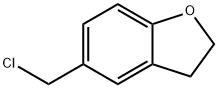 5-(氯甲基)-2,3-二氢-1-苯并呋喃 结构式