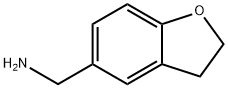 2,3-二羟基苯并[B]呋喃-5-基甲胺 结构式