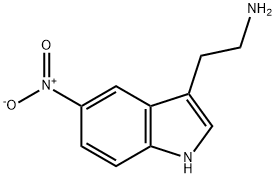 3-(2-氨基乙基)-5-硝基吲哚 结构式