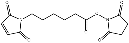 6-(马来酰亚胺基)己酸琥珀酰亚胺酯 结构式