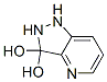 3H-Pyrazolo[4,3-b]pyridine-3,3-diol,  1,2-dihydro- 结构式