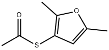 S-(2,5-二甲基-3-呋喃基)硫代乙酸酯 结构式