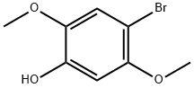 4-溴-2,5-二甲氧基苯酚 结构式