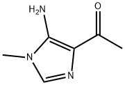 Ethanone, 1-(5-amino-1-methyl-1H-imidazol-4-yl)- (9CI) 结构式