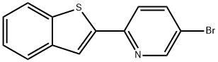 2-(BENZO[B]THIOPHEN-2-YL)-5-BROMOPYRIDINE 结构式