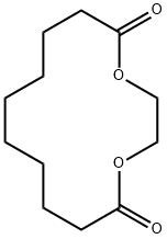 1,4-二氧环十四烷-5,14-二酮 结构式