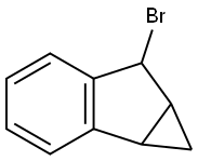 6-Bromo-1,1a,6,6a-tetrahydrocycloprop[a]indene 结构式