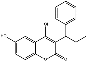 6-hydroxyphenprocoumon 结构式