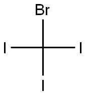 Bromotriiodomethane 结构式