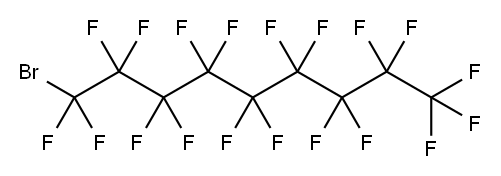 1-溴全氟壬烷 结构式