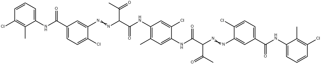 3,3''-[(2-chloro-5-methyl-p-phenylene)bis[imino(1-acetyl-2-oxoethylene)azo]]bis[4-chloro-N-(3-chloro-o-tolyl)benzamide]