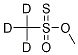 Methyl Methanethiosulfonate-d3 结构式