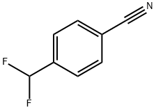 4-(二氟甲基)苯甲腈 结构式