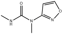 Urea, N-3-isoxazolyl-N,N-dimethyl- (9CI) 结构式