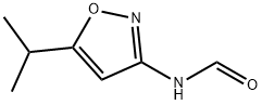 Formamide, N-[5-(1-methylethyl)-3-isoxazolyl]- (9CI) 结构式