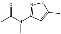 Acetamide, N-methyl-N-(5-methyl-3-isoxazolyl)- (9CI) 结构式