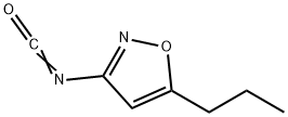 Isoxazole, 3-isocyanato-5-propyl- (9CI) 结构式