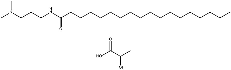 硬脂酰胺丙基二甲胺乳酸盐 结构式