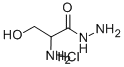 DL-丝氨酰肼盐酸盐 结构式