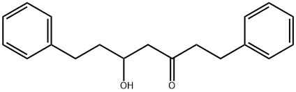 5-羟基-1,7-二苯基-3-庚酮 结构式