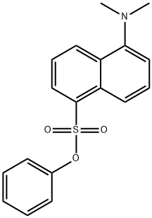 Phenyl[5-(dimethylamino)-1-naphtylsulfonyl] ether 结构式