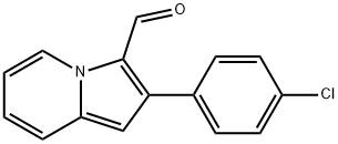 2-(4-Chlorophenyl)indolizine-3-carboxaldehyde 结构式