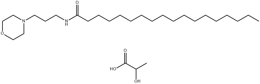 硬脂酰胺丙基吗啉乳酸盐 结构式