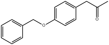 1-(4-(苄氧基)苯基)丙-2-酮 结构式