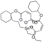 (Z,Z)-DIBUTYLBIS[[4-(CYCLOHEXYLOXY)-1,4-DIOXOALLYL]OXY]STANNANE 结构式