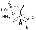 左旋-3-溴樟脑-8-磺酸铵盐 结构式