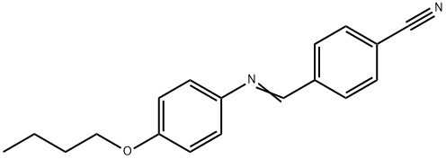 氰基苯亚甲基丁氧苯胺 结构式
