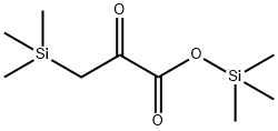 2-Oxo-3-(trimethylsilyl)propionic acid trimethylsilyl ester 结构式