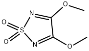 3,4-二甲氧基-1,2,5-噻二唑 1,1-二氧化物 结构式