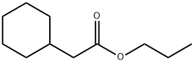 环己基乙酸丙酯 结构式