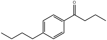 4-n-butylbutyrophenone  结构式