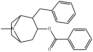 2-Benzyltropan-3-ol benzoate 结构式