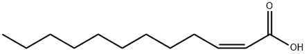 反-2-十二烯酸 结构式