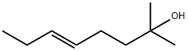 (E)-2-methyloct-5-en-2-ol 结构式