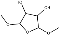 2,5-DIMETHOXYTETRAHYDROFURAN-3,4-DIOL 结构式