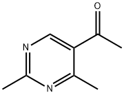 1-(2,4-二甲基嘧啶-5-基)乙-1-酮 结构式