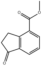 1-茚满酮-4-羧酸甲酯 结构式