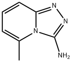 3-Amino-5-methyl-1,2,4-triazolo[4,3-a]pyridine 结构式