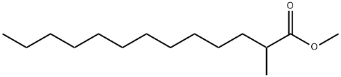 2-Methyltridecanoic acid methyl ester 结构式