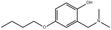 4-Butoxy-2-[(dimethylamino)methyl]phenol 结构式