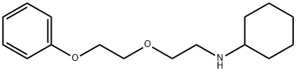 N-[2-(2-Phenoxyethoxy)ethyl]cyclohexanamine 结构式