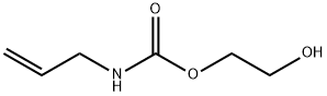 2-Propenylcarbamic acid 2-hydroxyethyl ester 结构式